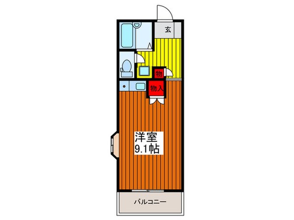 メゾネットアウルの物件間取画像